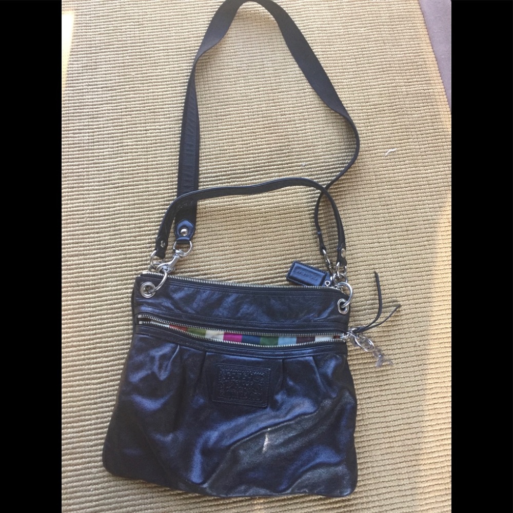 Coach Poppy leather purse